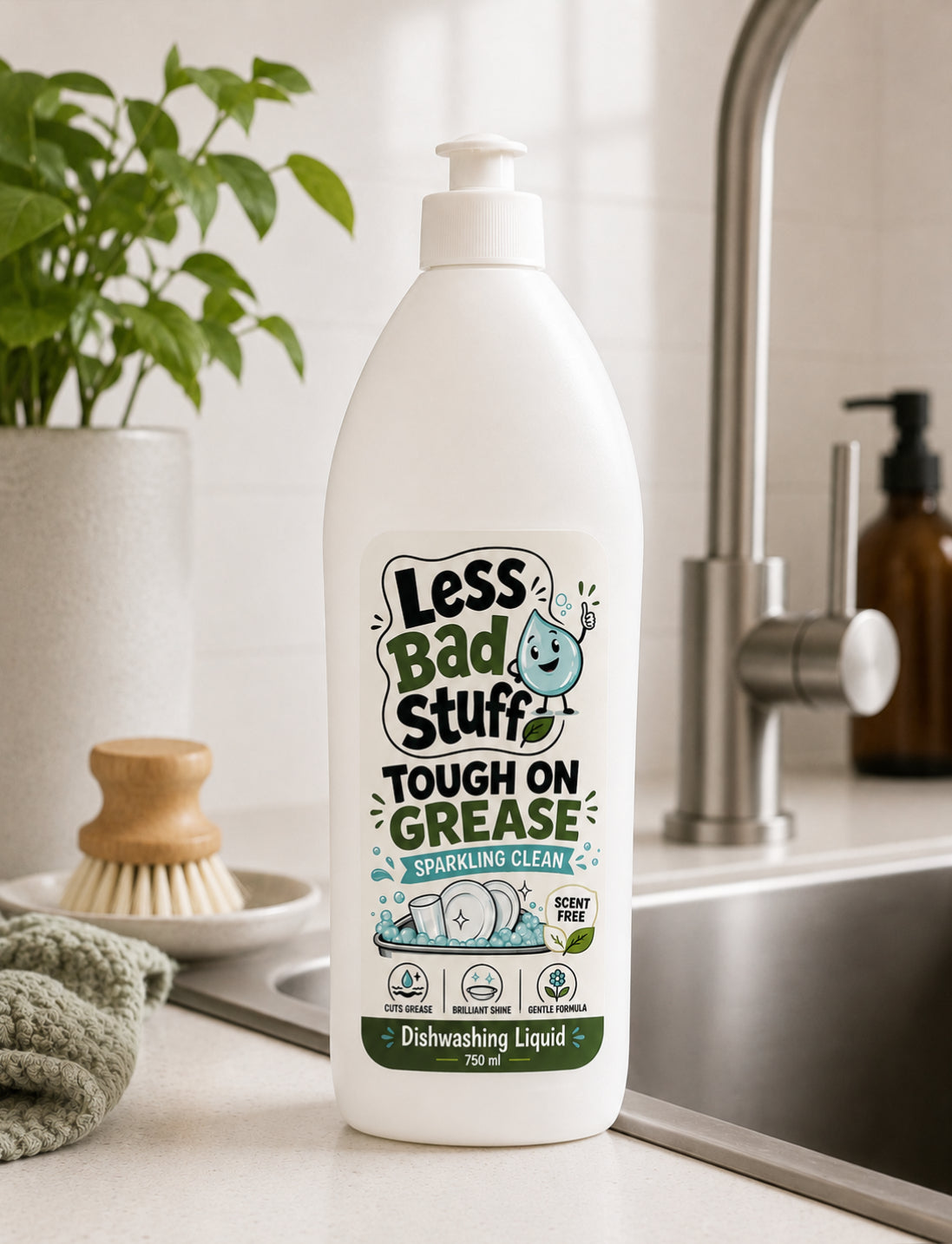 Less Bad Stuff Dishwashing Liquid