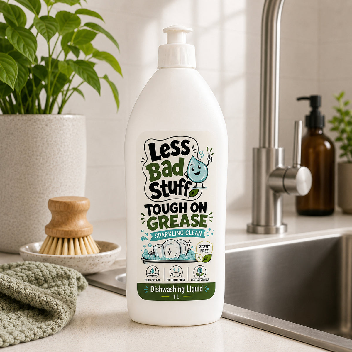Less Bad Stuff Dishwashing Liquid