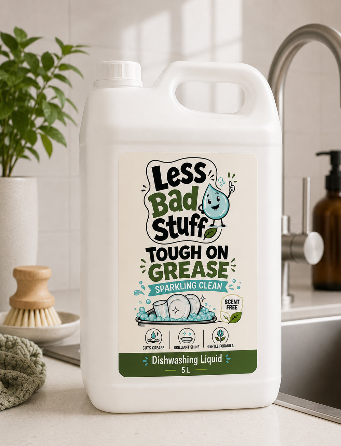 Less Bad Stuff Dishwashing Liquid